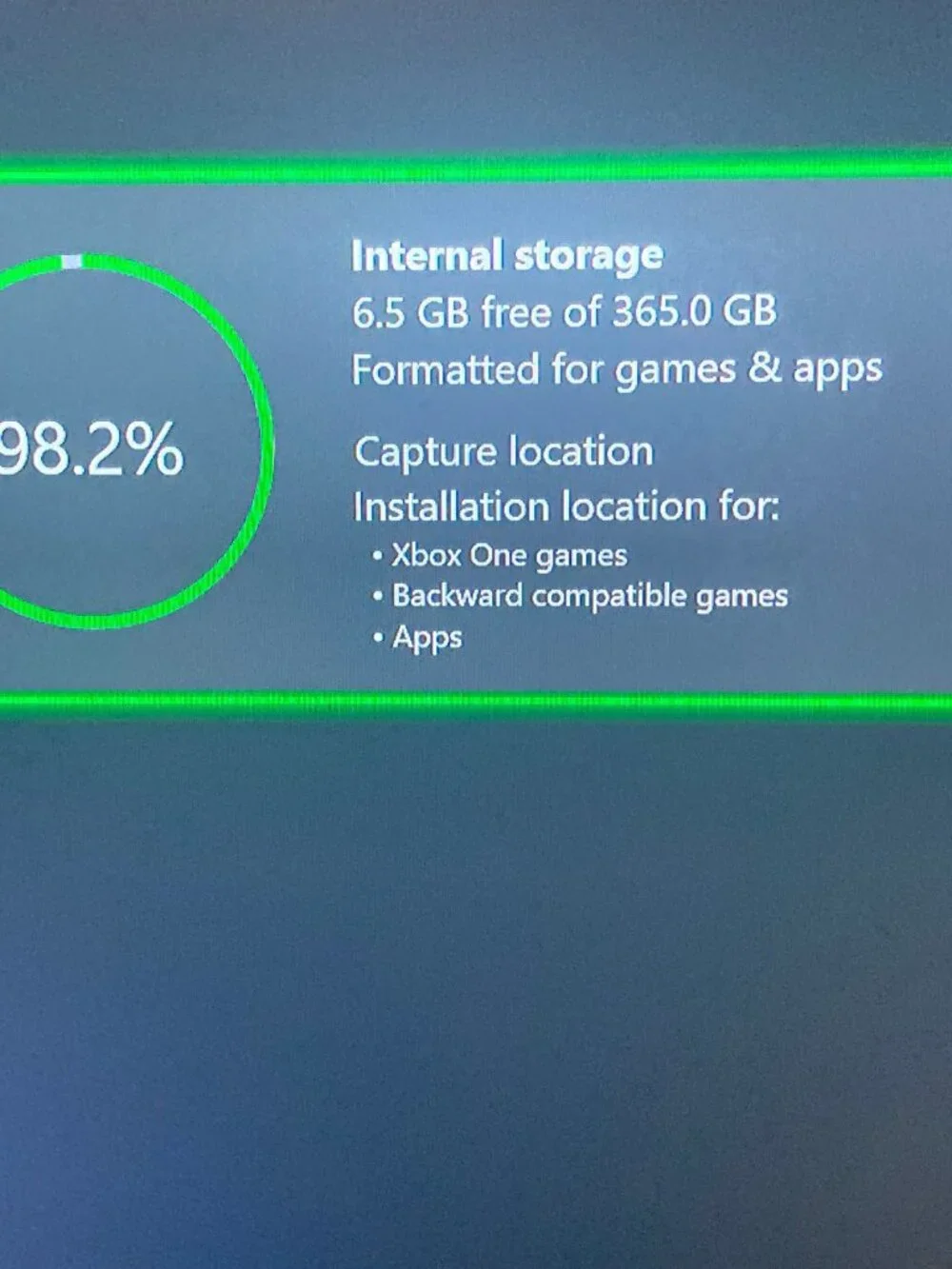 Xbox One 500GB Console 1540 - Working - Missing Cable